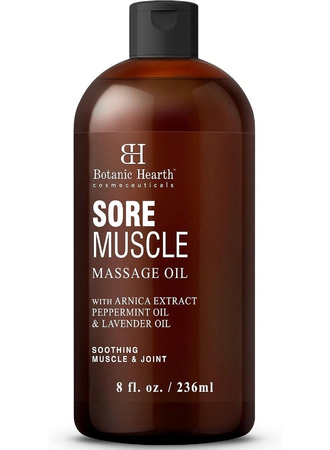 Botanic Hearth Sore Muscle Massage Oil with Arnica Montana Extract and Essential Oils - Image 5