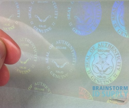 Brainstorm ID Seal and Key ID Hologram Overlays - 5 Pack - Image 4