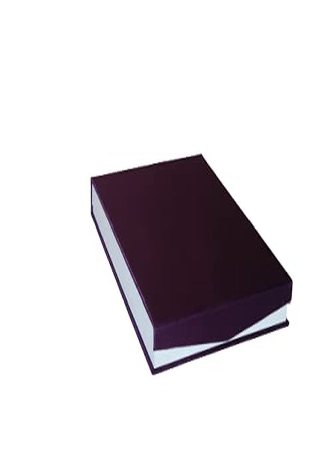 دي أس أس صندوق هدايا خواتم للتسوق على عتبة الباب، مصنوع من المخمل الأسود المخملي لعرض المجوهرات، صندوق نصف طقم بلونين - Image 2