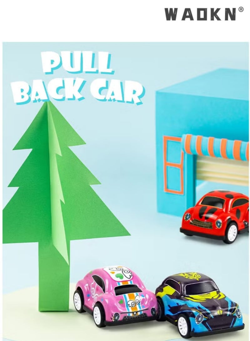 WAOKN 30 Pack Mini Pull Back Cars for Kids Ages 3 4 5 6 Years Old, Bulk Vehicles Set Birthday Return Gifts, Carnival Prizes for Boys and Girls, Children Party Favors and Treasure Box Toys for Classroom - Image 4