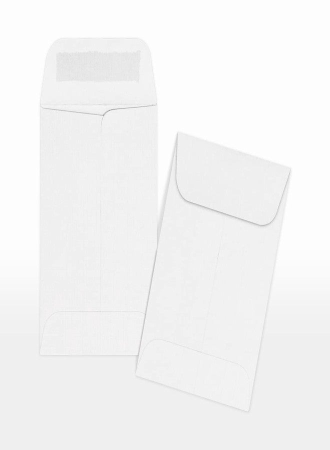 Envelopes.com LUXPaper Coin Envelopes, White Linen, 2 1/4-Inch x 3 1/2-Inch, 50-Count - Image 4
