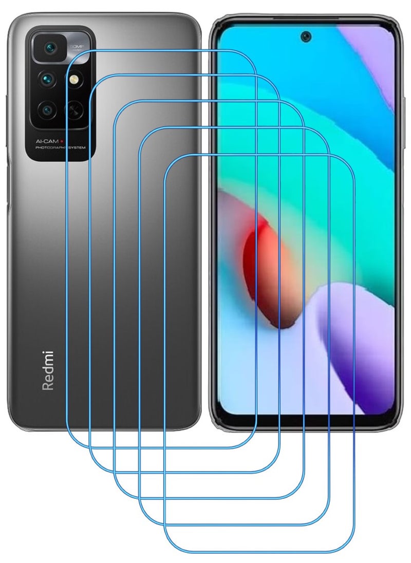 ACLIX 5 Pieces Antistatic ESD Dustproof Premium Quality High Definition Clear Tempered Glass Screen Protector Designed For Xiaomi Redmi Note 11 4G - Image 1