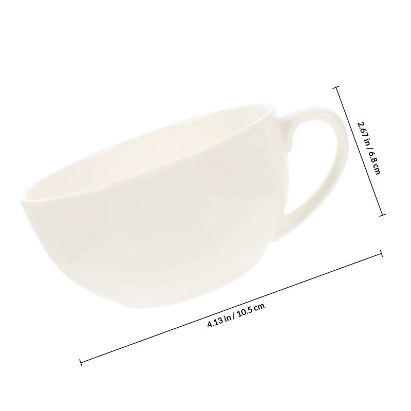 Ceramic Water Cup Large Coffee Mug Outdoor Camping Cup Juice Cup Home Supplies for Home - Image 2