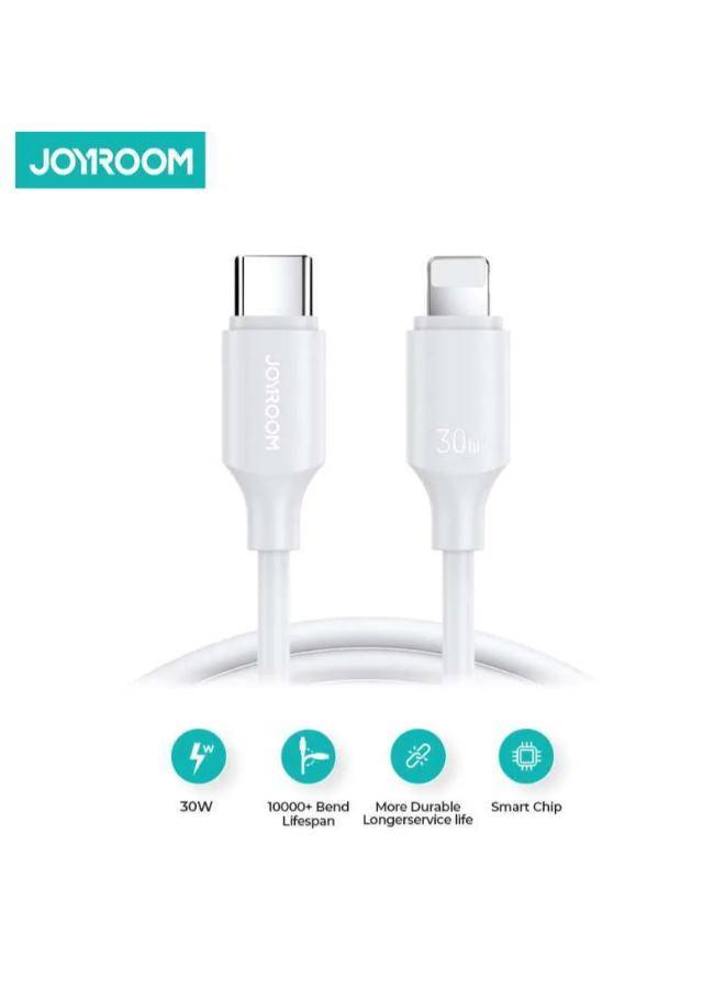جوي روم كابل USB Joyroom S-A9 Type-C إلى Lightning 30W بطول 1.0 متر - Image 1