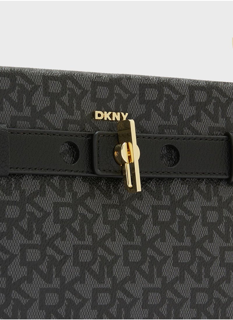 DKNY - Bleeker Flap Over Crossbody Bags - Image 1