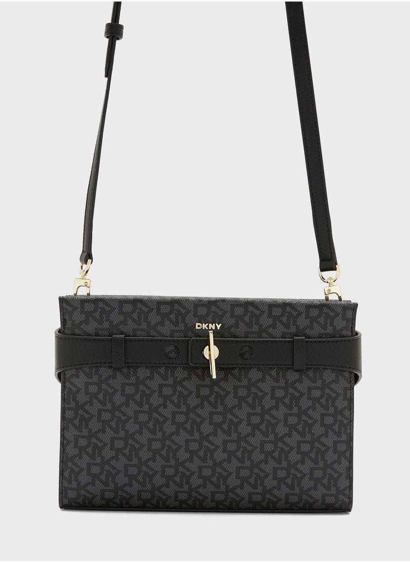 DKNY - Bleeker Flap Over Crossbody Bags - Image 1