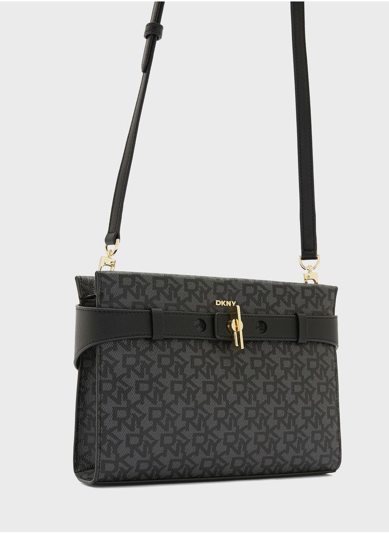DKNY - Bleeker Flap Over Crossbody Bags - Image 1