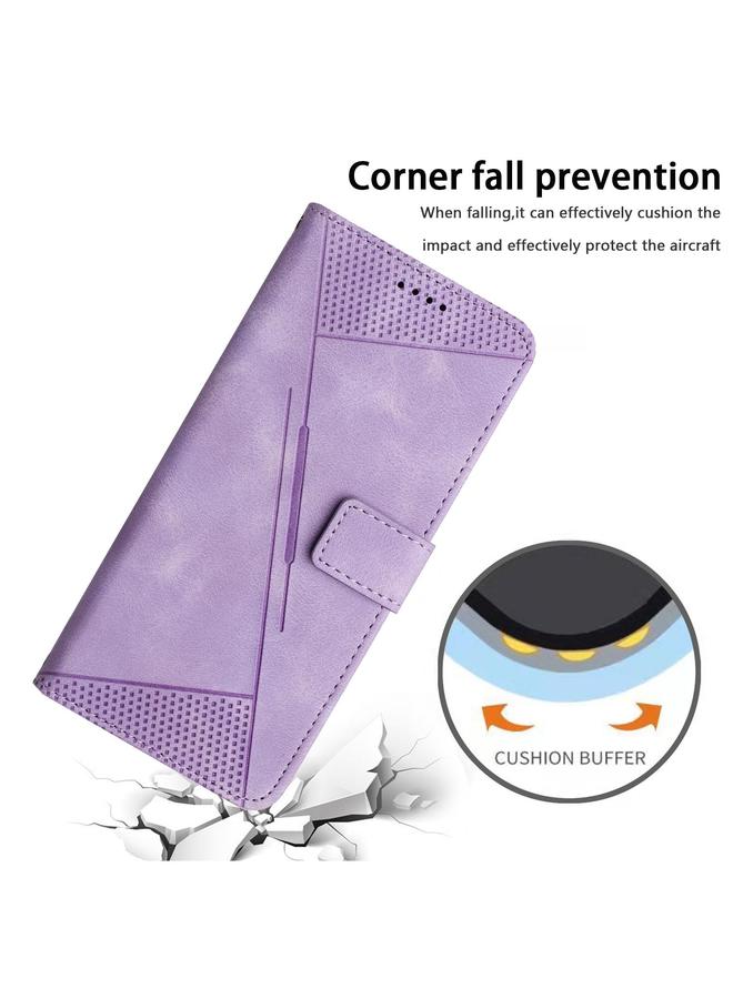 erorex Case For vivo Y300 Global / V40 Lite IDN Dream Triangle Leather Phone Case with Lanyard - Image 5