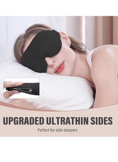 Generic Sleep Mask for Women Men, 100% Blockout Light Eye Mask for Sleeping  - Image 3