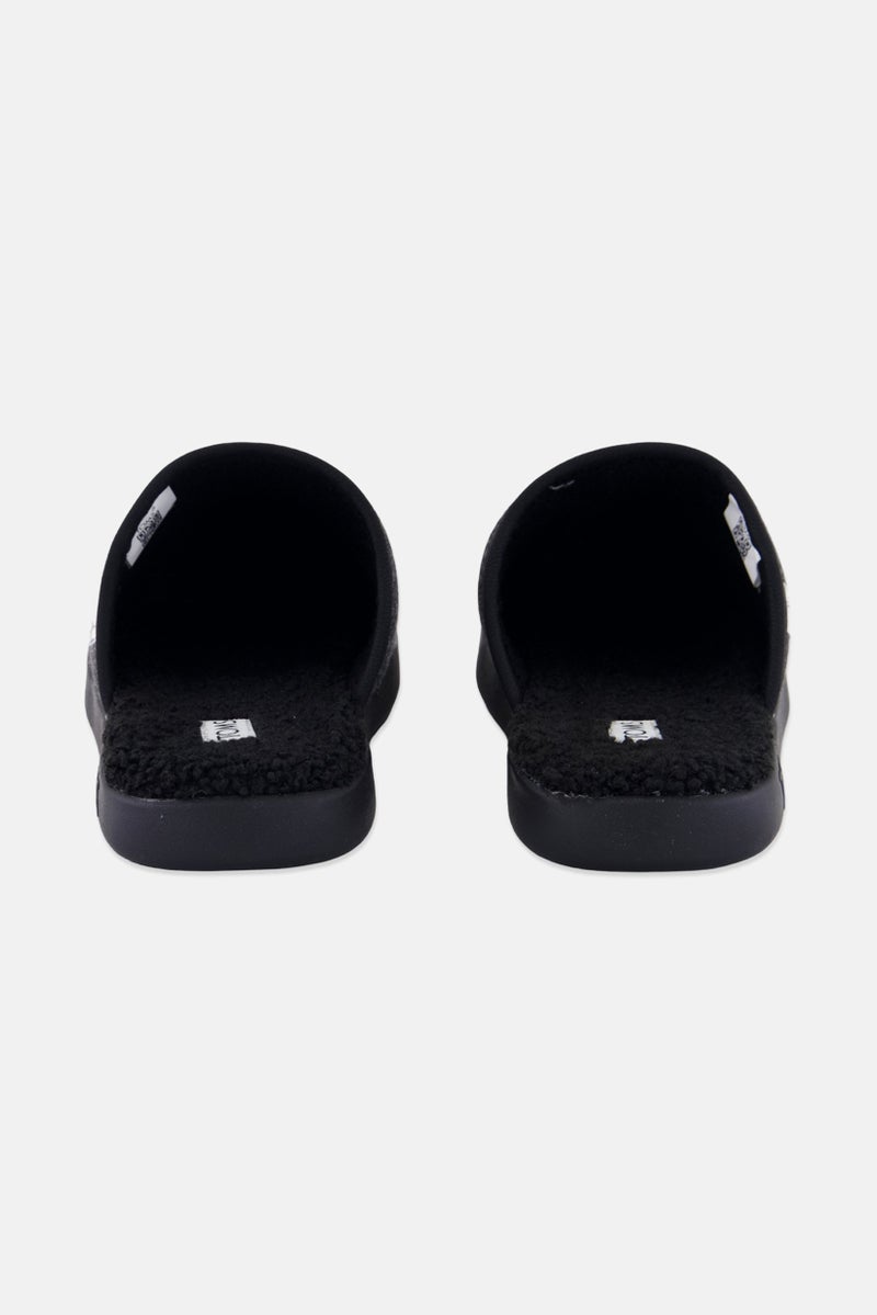 TOMS Men Harbor Quilted Slip On Clogs, Black  - Image 2