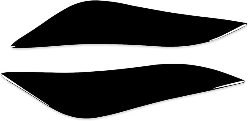Vuzmode Gloss Black Headlight Eyebrow Stickers for Toyota Supra - Image 1