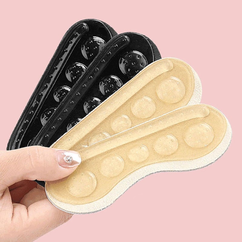 Non Slip Heel Grips 2 Pairs Self Adhesive Anti Friction Shoe Inserts Prevent Blisters - Image 5