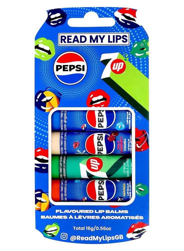 Read My Lips Pepsi 4pc