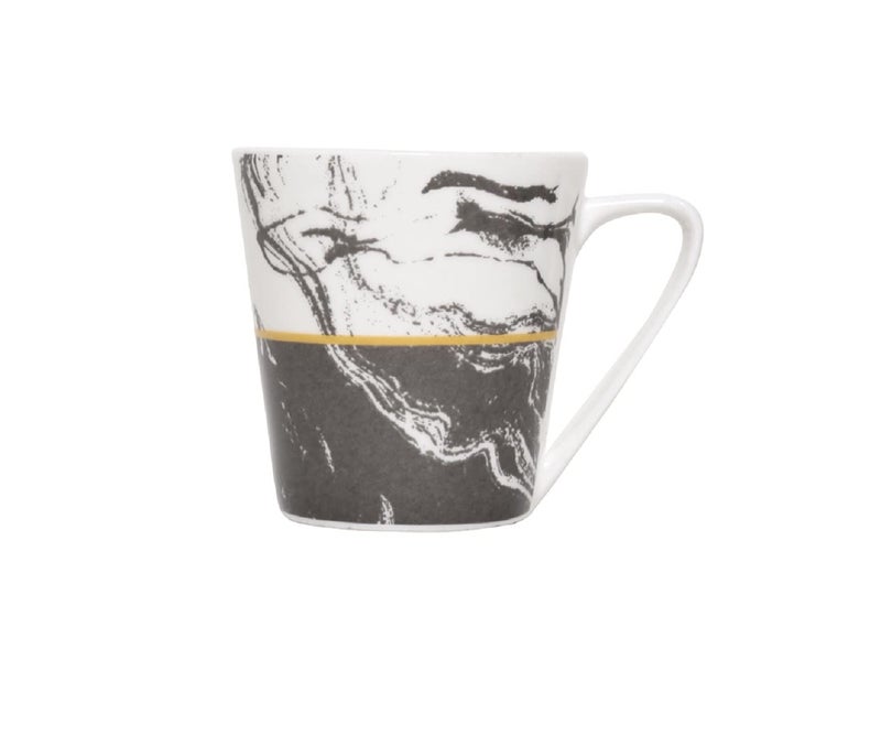 Saaikee Tea Coffee Cups for Kittchen & Dining Table Bone China Printed Set of 6 (160 ML) (Multicolor) - Image 3