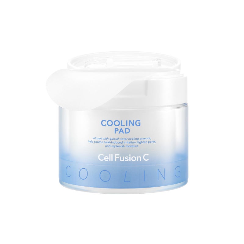 Cell Fusion C Post Alpha Cooling Pad â€“ Hydrating & Cooling Korean Toner Pads | Panthenol & Glacier Water | Hydrating, Depuffing, Pore Care | 70 Pads / 6.08 fl.oz. - Image 1