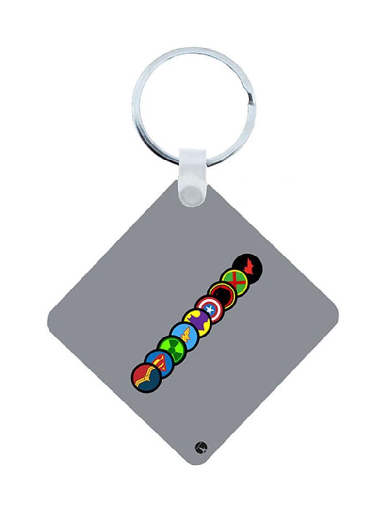 RKN Marvel Wooden Keychain