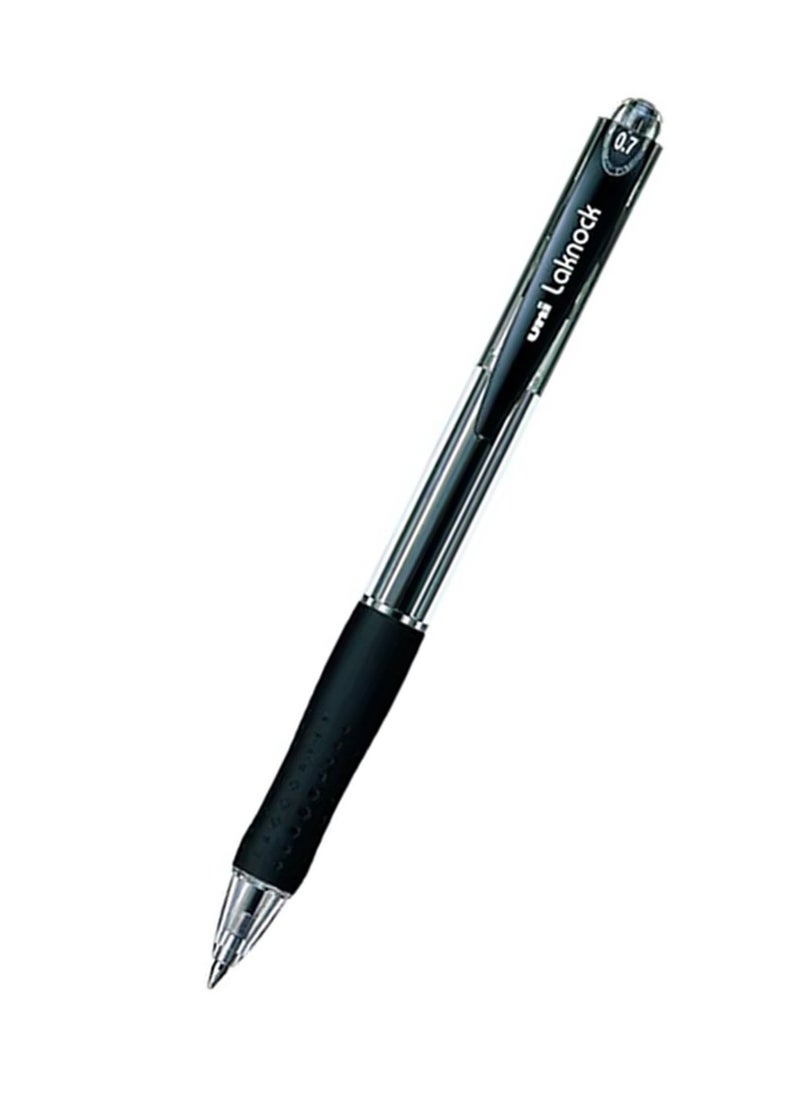 Uniball 12-Piece Laknock Ballpoint Pen 0.7mm Tip Black Ink  - Image 2