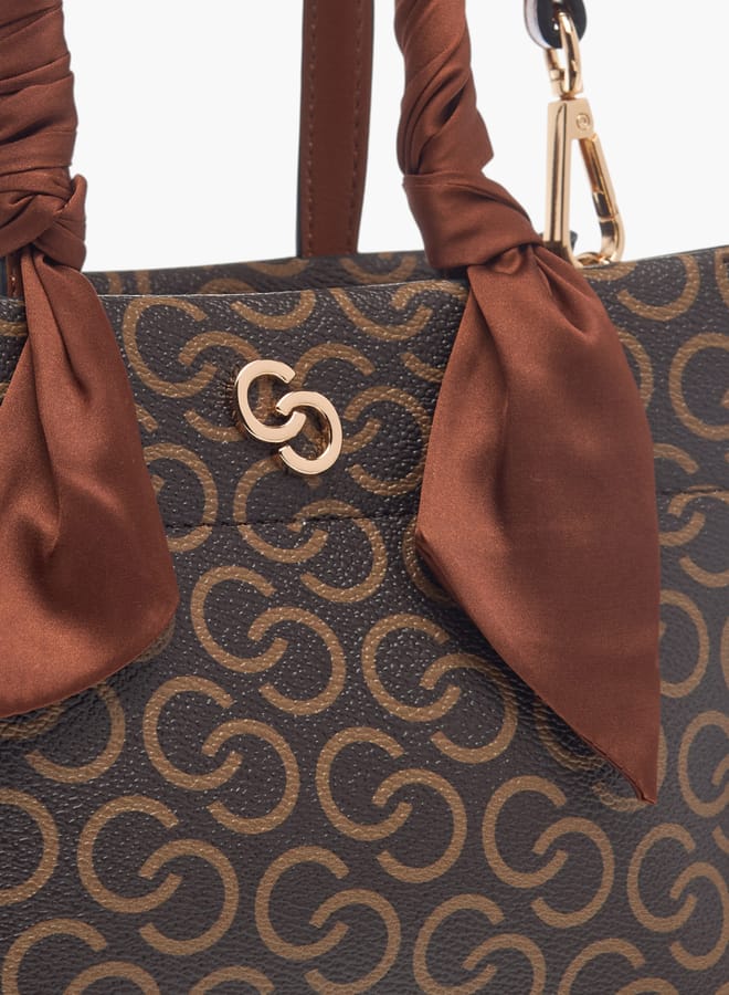 Celeste Womens Printed Monogram Match Back  - Image 4
