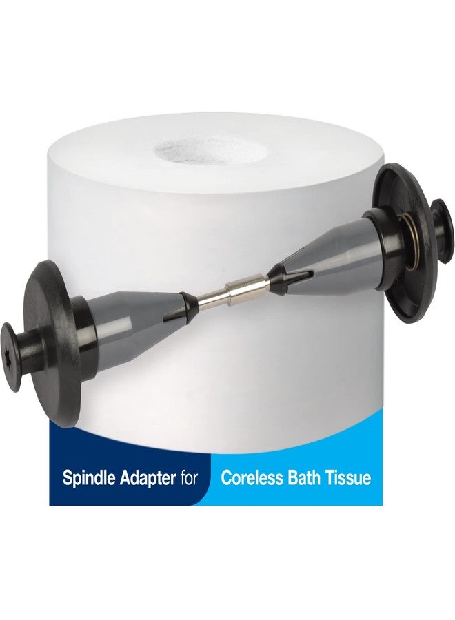 Tork Coreless Spindle Adapter for Home-style Toilet Paper Holders, Installs in Seconds, Fits T7 Coreless Toilet Paper, 2 Count - Image 2