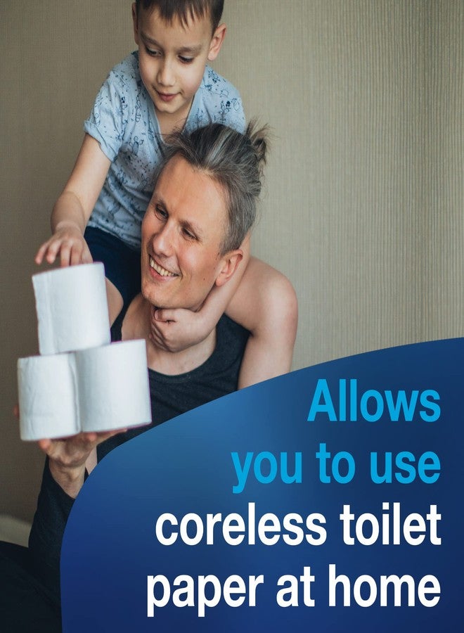 Tork Coreless Spindle Adapter for Home-style Toilet Paper Holders, Installs in Seconds, Fits T7 Coreless Toilet Paper, 2 Count - Image 5