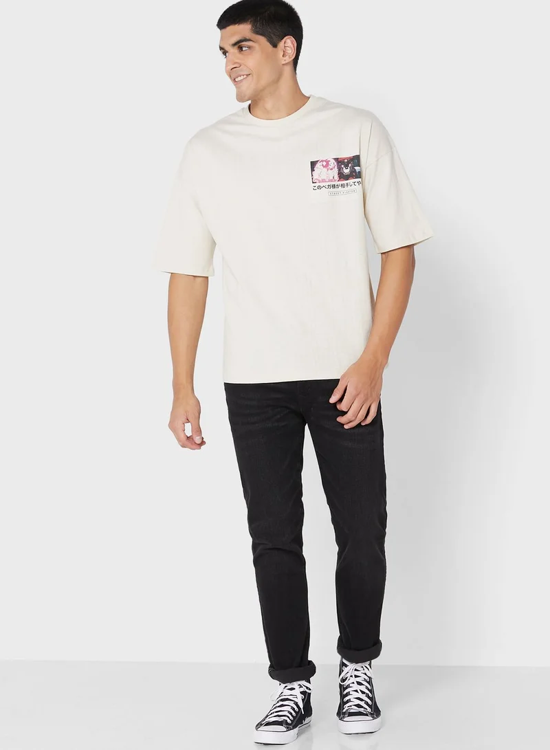 Street Fighter Street Fighter Oversized T-Shirt