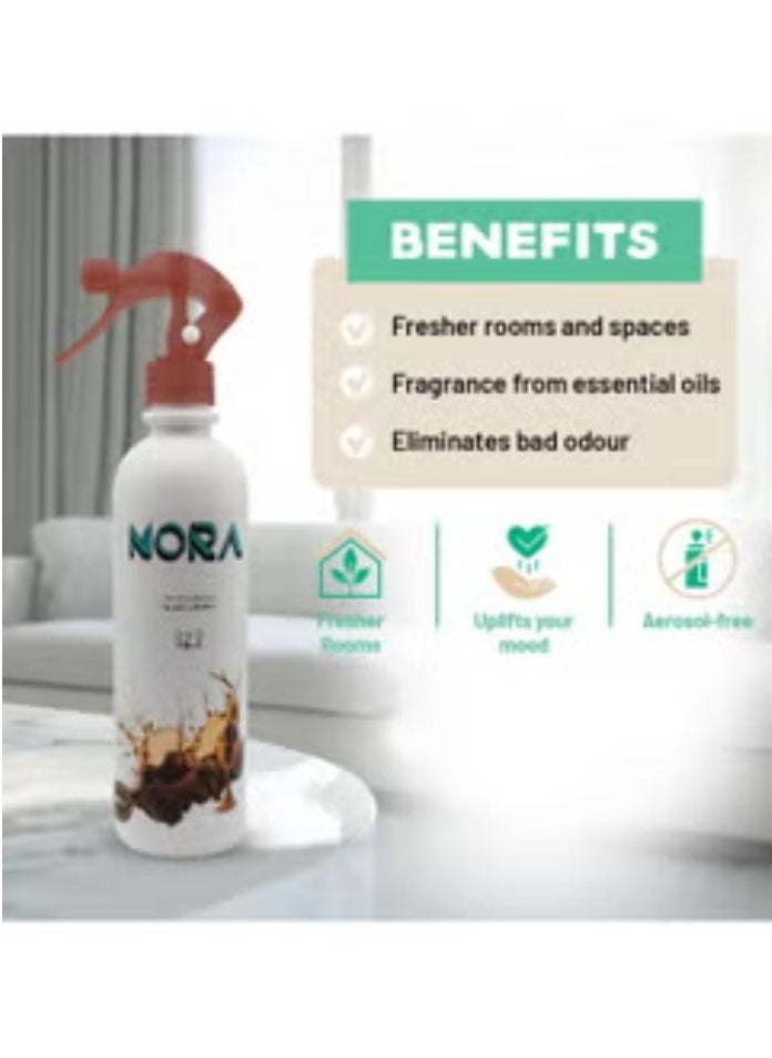 Nora - NORA Oud Air Freshener Spray 460ML Long Lasting Fresh Scent For Home And Office - Image 1