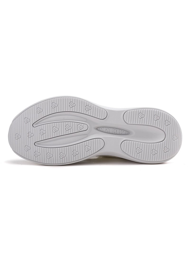 Sky View - Athlesiure Men's Slip-ins Running Shoes Comfortable Lightweight Sports Walking Shoes Lace-Up Tennis Breathable Athletic Gym Workout Cross Training Sneakers White - Image 1