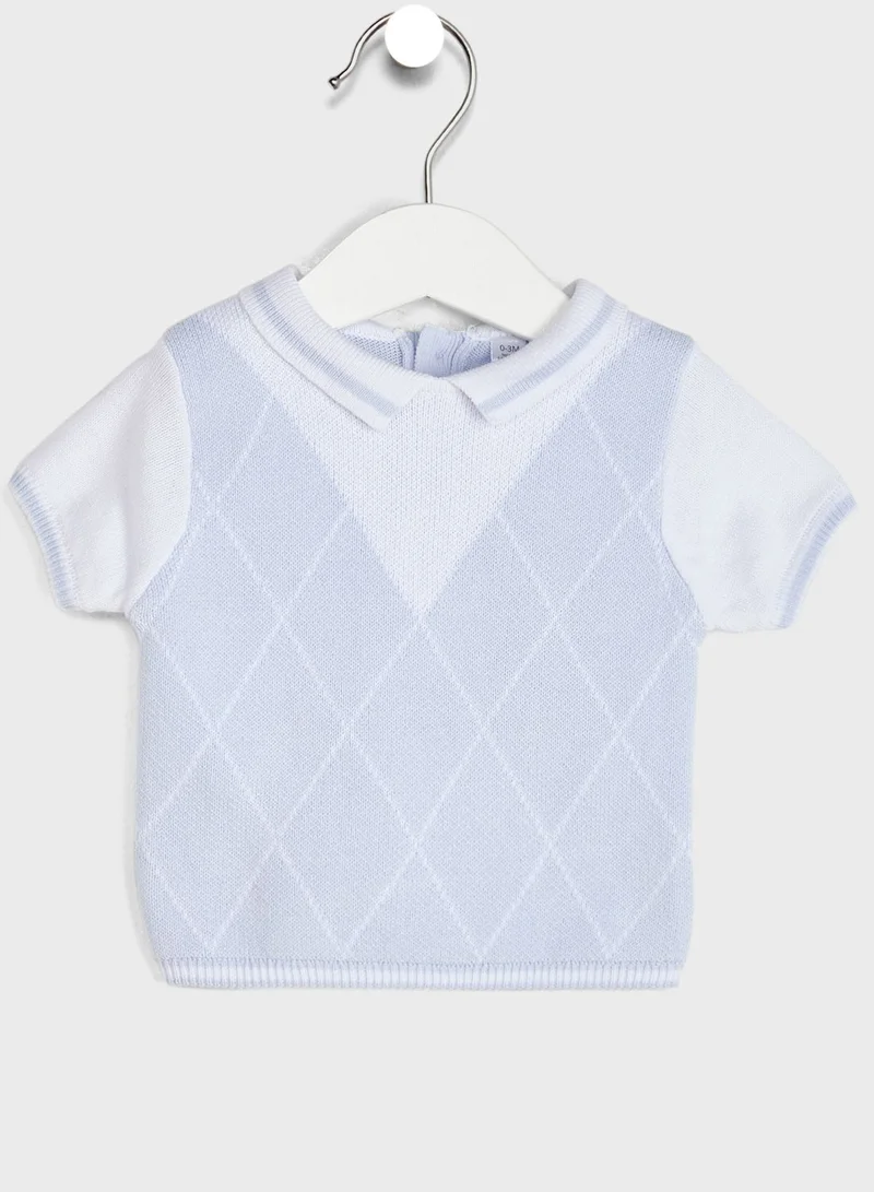 rock a bye baby Infant Top And Short Set