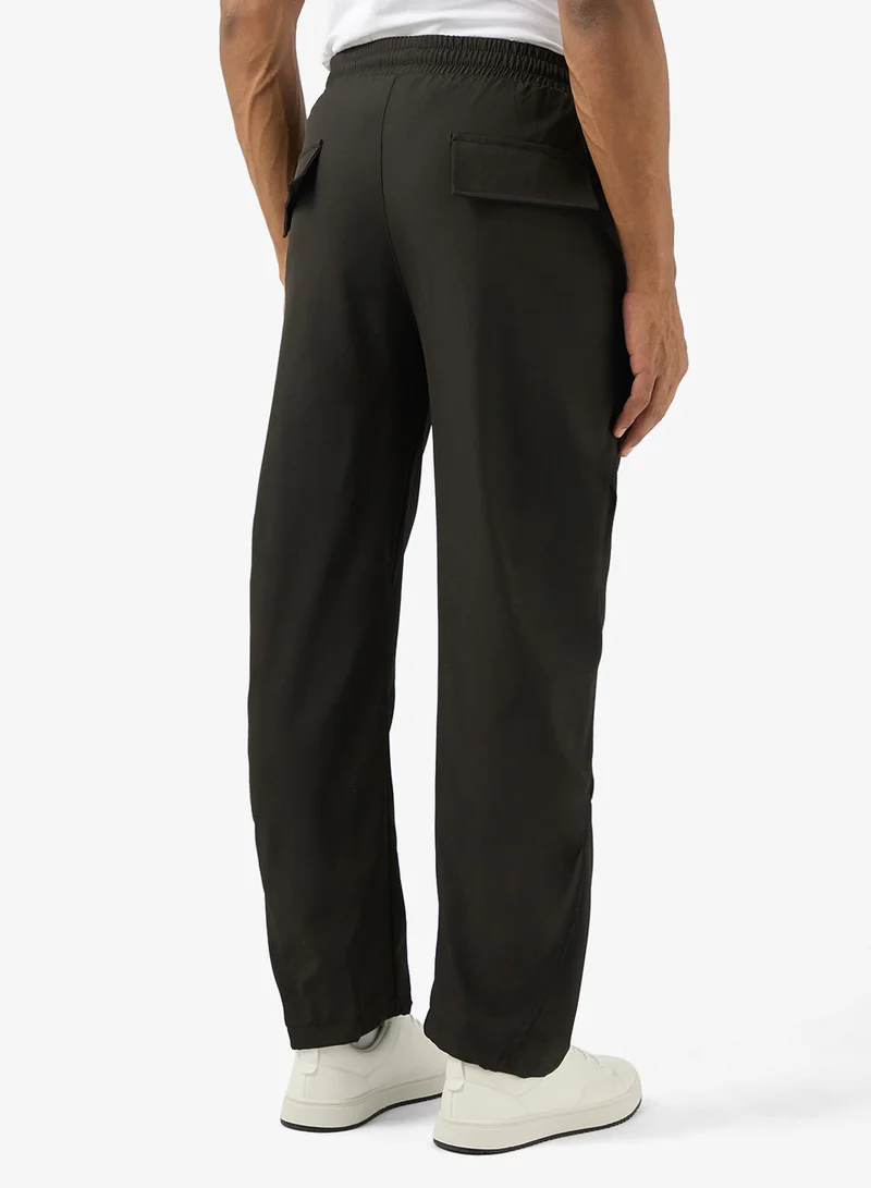 سفنتي فايف بنطلون كارجو واسع برباط