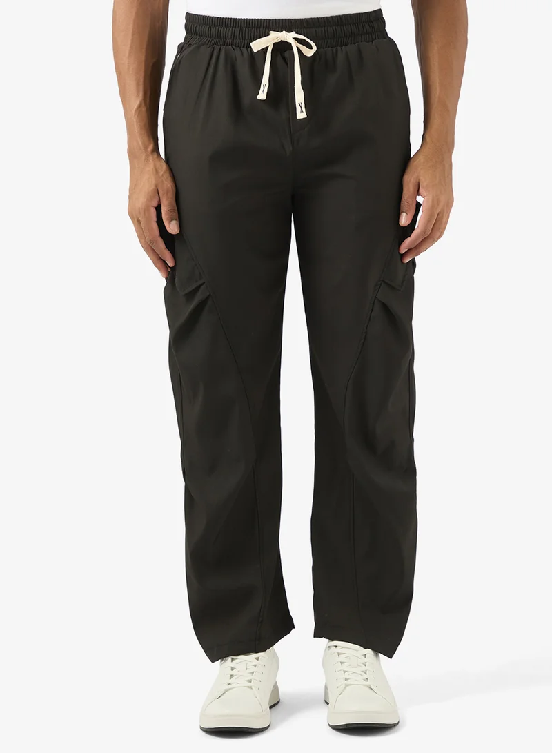 Drawstring Oversized Cargo Pants