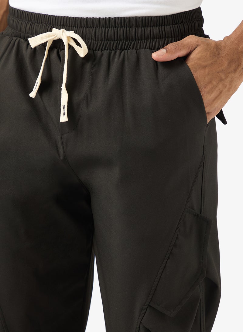 Seventy Five Drawstring Oversized Cargo Pants - Image 4