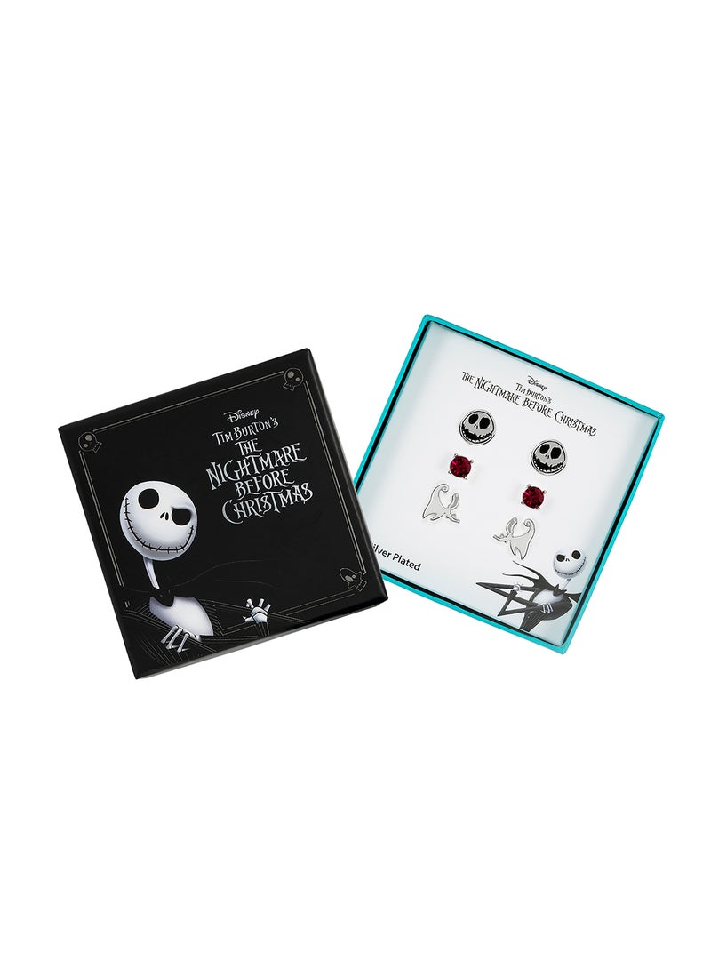 Disney Nightmare Before Christmas 3 Pack Of Stud Earrings SF00271RRRL  - Image 3