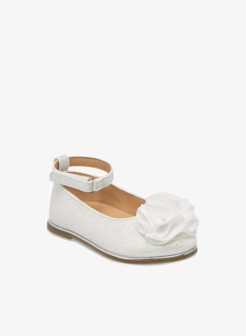 Barefeet Girls Floral Accent Mary Jane Shoes Ramadan Collections