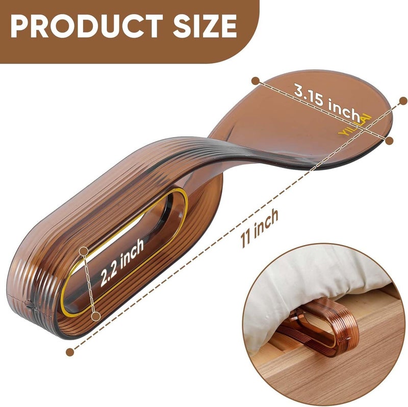 THE SR BRAND SR New Bed Sheet Tucker Tool - Durable Bed Maker Tool to Keep Sheets in Place - No More Lifting The Mattress (11 inch) (Pack of 2) - Image 3