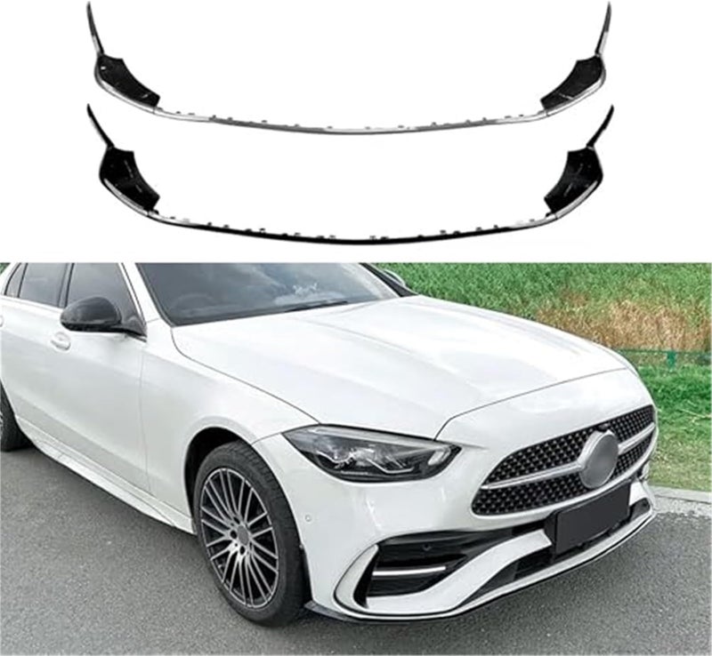 Wivplex Front Bumper Lip Spoiler for Mercedes-Benz C-Class - Image 3