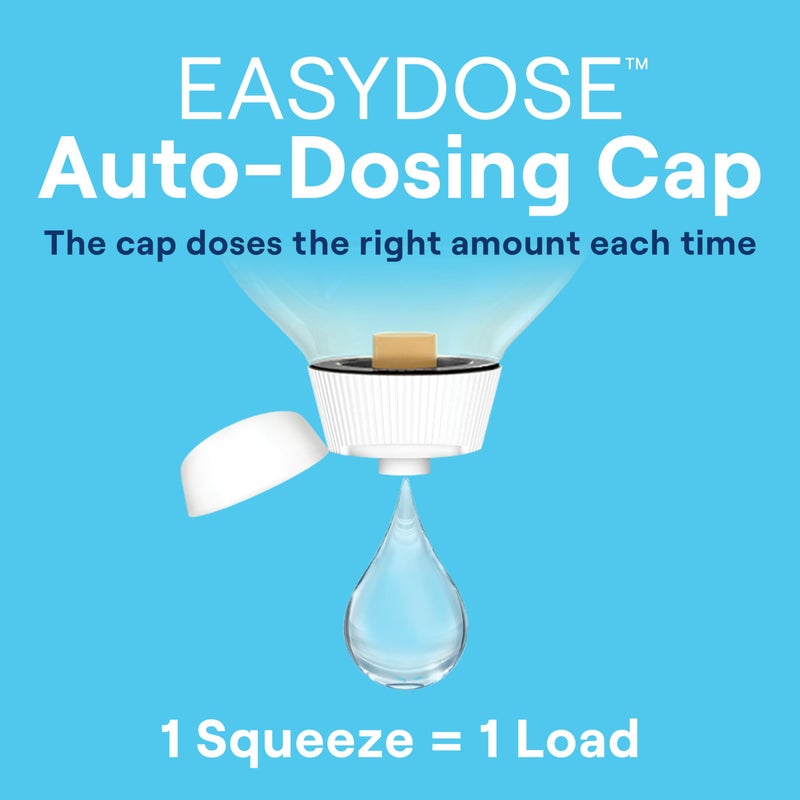 Seventh Generation Laundry Detergent, Ultra Concentrated EasyDose, Free & Clear, 23.1 Fl Oz (Pack of 2) (Packaging May Vary) - Image 2