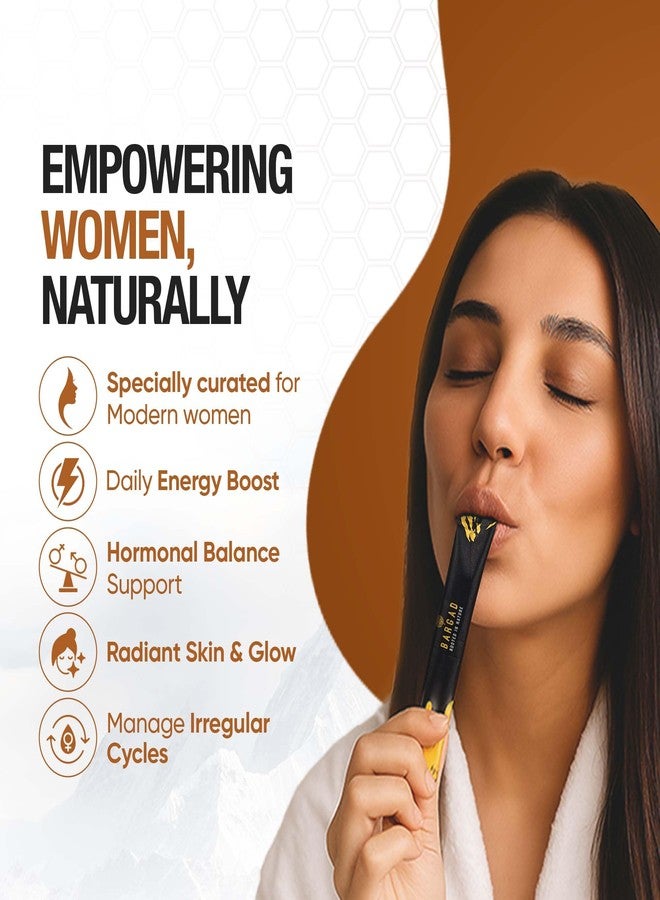 Bargad Pure Himalayan Shilajit Sticks with Organic Honey & Caramel (30 Count) for Men & Women | Easy Single Use Shilajit Sticks | Boosts Energy & Immunity with 85+ Trace Minerals, 75%+ Fulvic Acid - Image 2