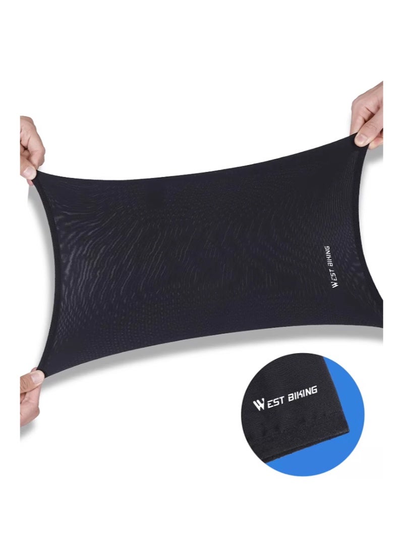 ويست بايكنج في الهواء الطلق الدراجات قناع رمادي غامق ، حماية من الأشعة فوق البنفسجية , واقية من الشمس ، التجفيف السريع ، منشفة الوجه ، وشاح ، الصيف الصحراء الرياضة في الهواء الطلق - Image 4