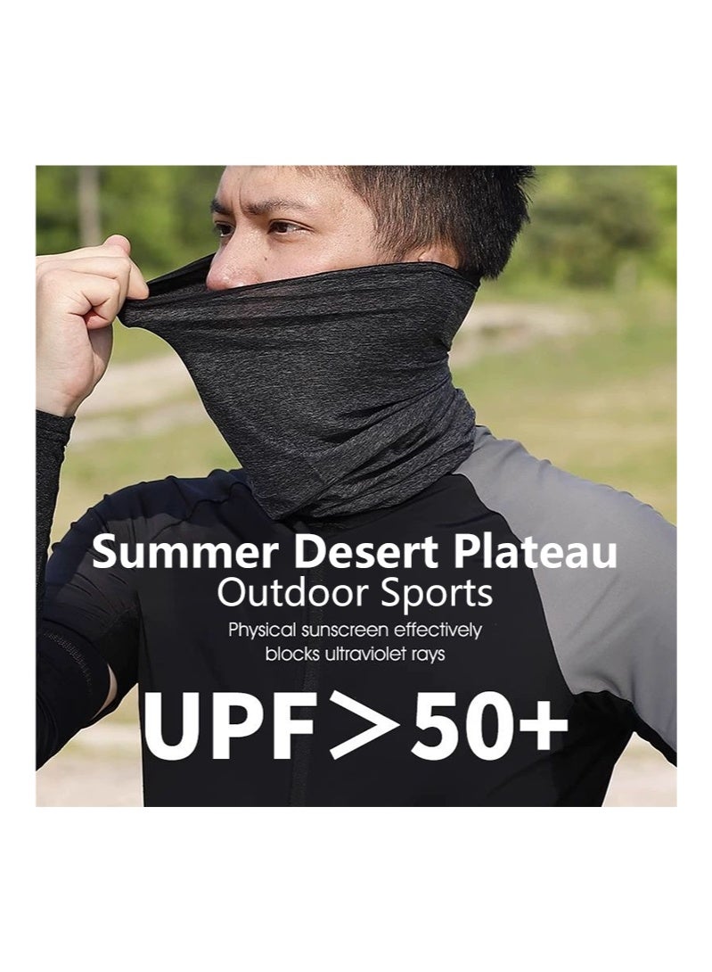 ويست بايكنج في الهواء الطلق الدراجات قناع رمادي غامق ، حماية من الأشعة فوق البنفسجية , واقية من الشمس ، التجفيف السريع ، منشفة الوجه ، وشاح ، الصيف الصحراء الرياضة في الهواء الطلق - Image 3