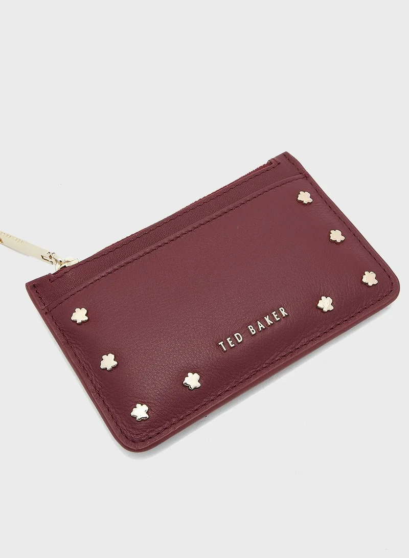 Ted Baker Studded Zipped Card Holder