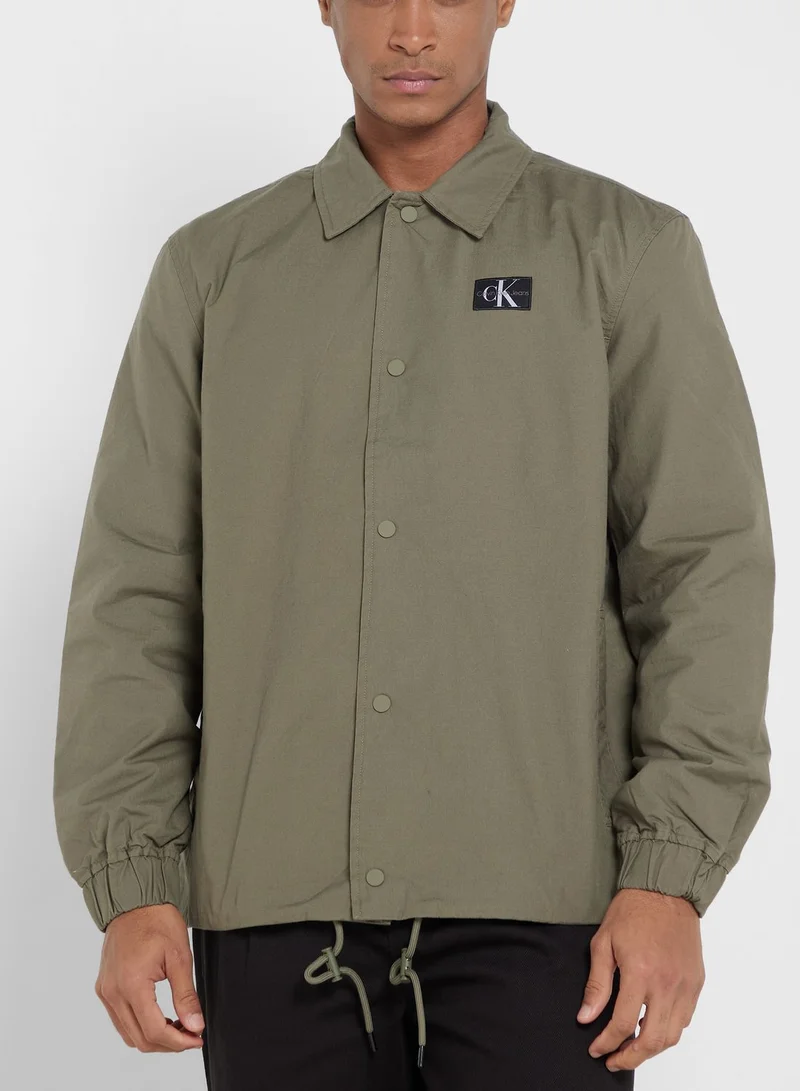 Calvin Klein Jeans Monogram Ripstop Jacket