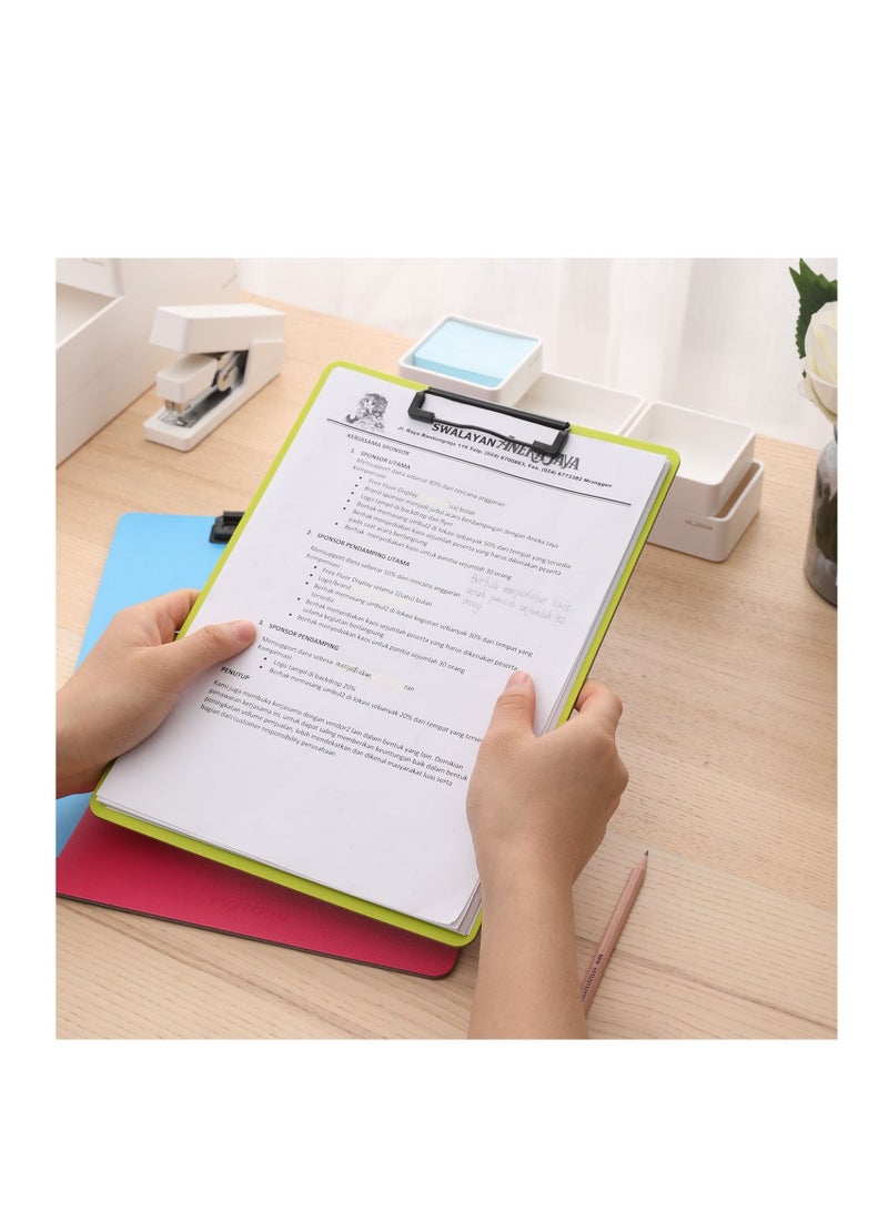 Deli لوح كتابة بحجم A4 مكون من 6 قطع بألوان متنوعة - Image 3