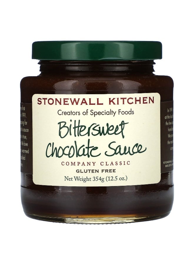 Stonewall Kitchen صوص الشوكولاتة المريرة من ستون وول كيتشن، 12.5 أونصة (354 جرام) - Image 1