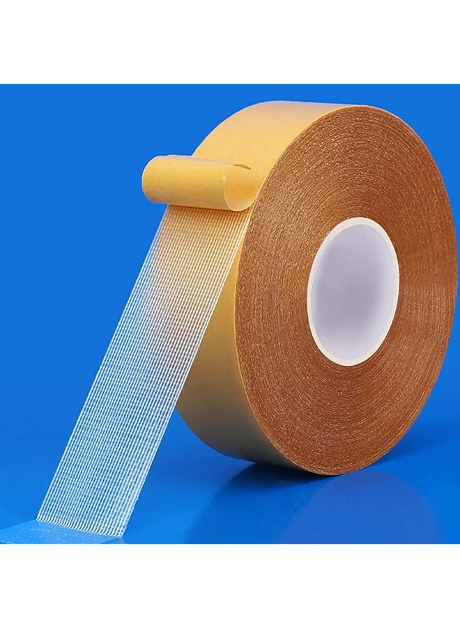 PROMASS promass Double Sided Carpet Tape,1.18inchx66FT(20m),Versatile Clear Double Sided Tape Heavy Duty, High Tack,Rug Tape for Carpet Floor Hardwood Floors and Area Rugs, mats,Wall Hanging etc,Residue Free.  - Image 1