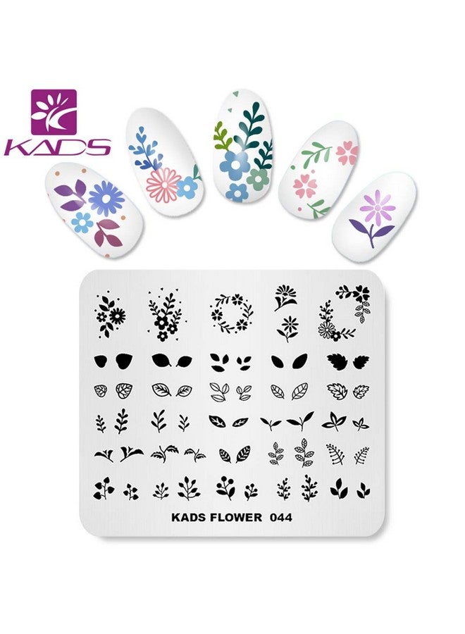 KADS Nail Art Stamp Plate Flower Series Nail stamping plate Template Image Plate Nail Art DIY Decoration Tool - Image 5