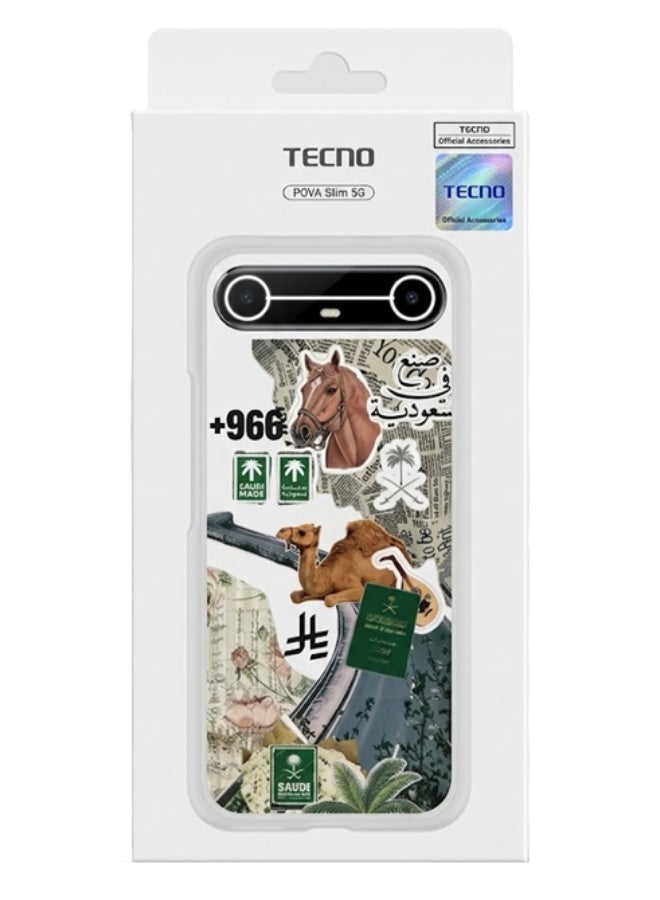 Special Edition Saudi Phone Case for Tecno Pova Slim 5G, TPC-KM9 - Image 2