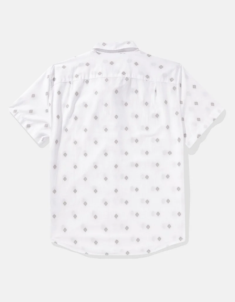 امريكان ايجل قميص مع أزرار مزيّن بطبعة