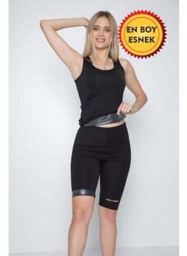 TECHNO 8Q Sauna Thermal Tank Top and Shorts Exercise Tracksuit Set  - Image 2