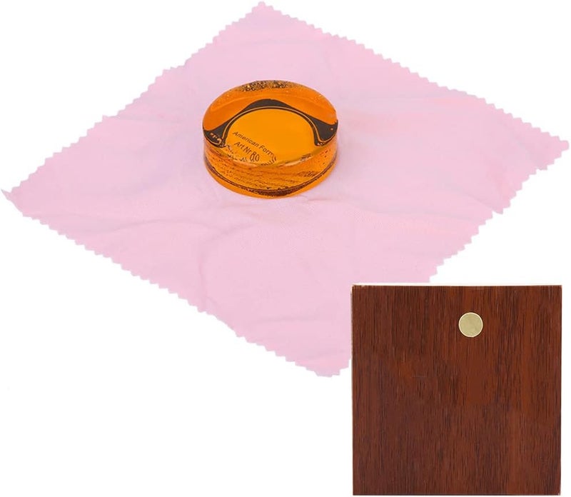 Small apartment fit Drfeify Premium Handmade Resin High Purity Sensitivity Stringed Instrument Cello Musical Accessory for Violin Viola Cello Performance (Transparent) Global standard quality - Image 2