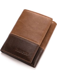 NIBEMINENT Leather Wallet Brown  - Image 1